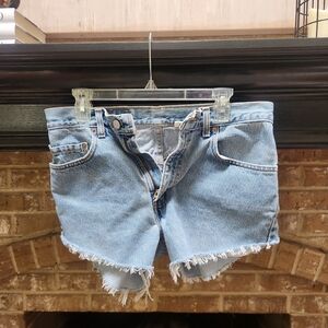Levi's Blue Jean Shorts
